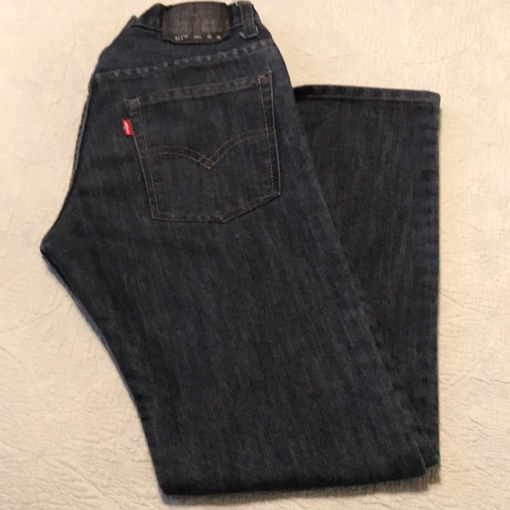 Levi’s 511 Jeans Sz 16 Reg Dark Denim